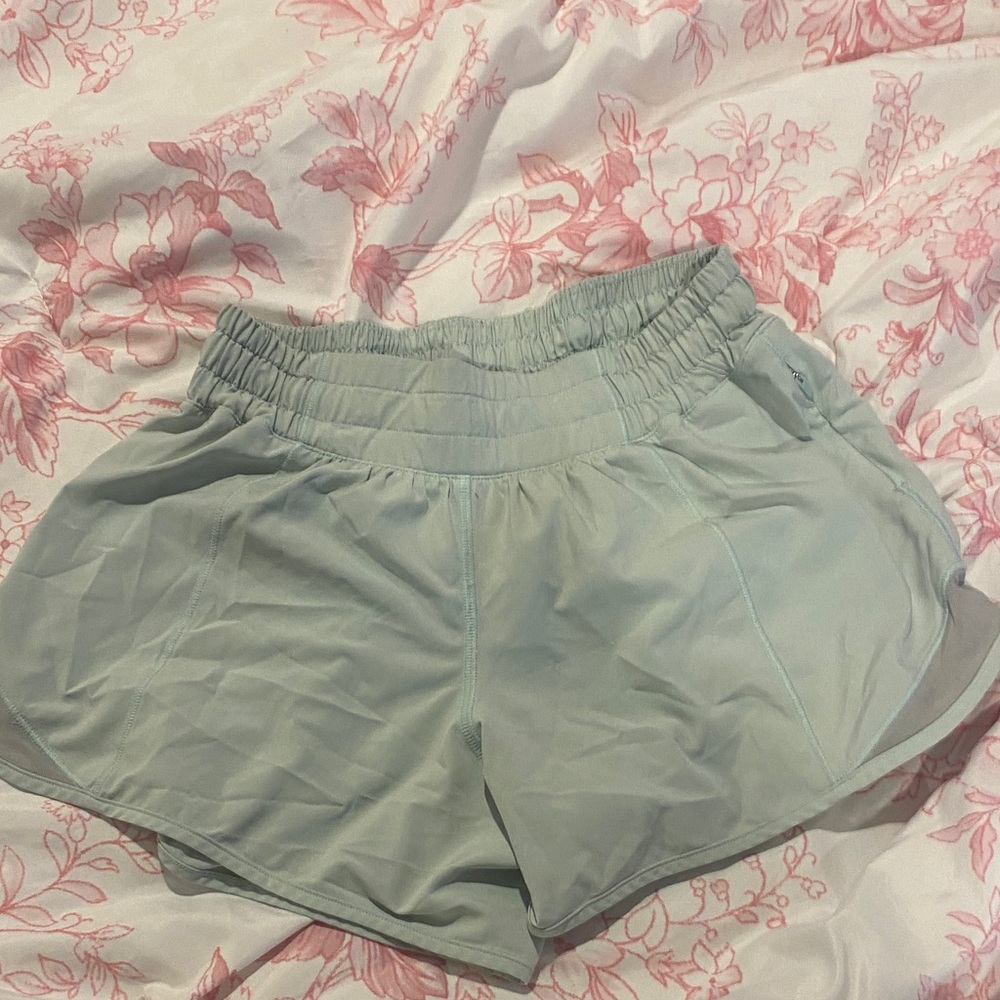 Light Green Lululemon Shorts